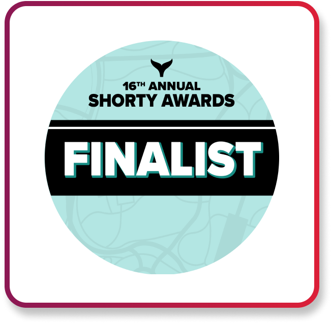 Shorty Awards Finalist