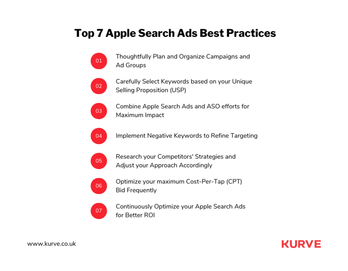 Top 7 Apple Search Ads Best Practices