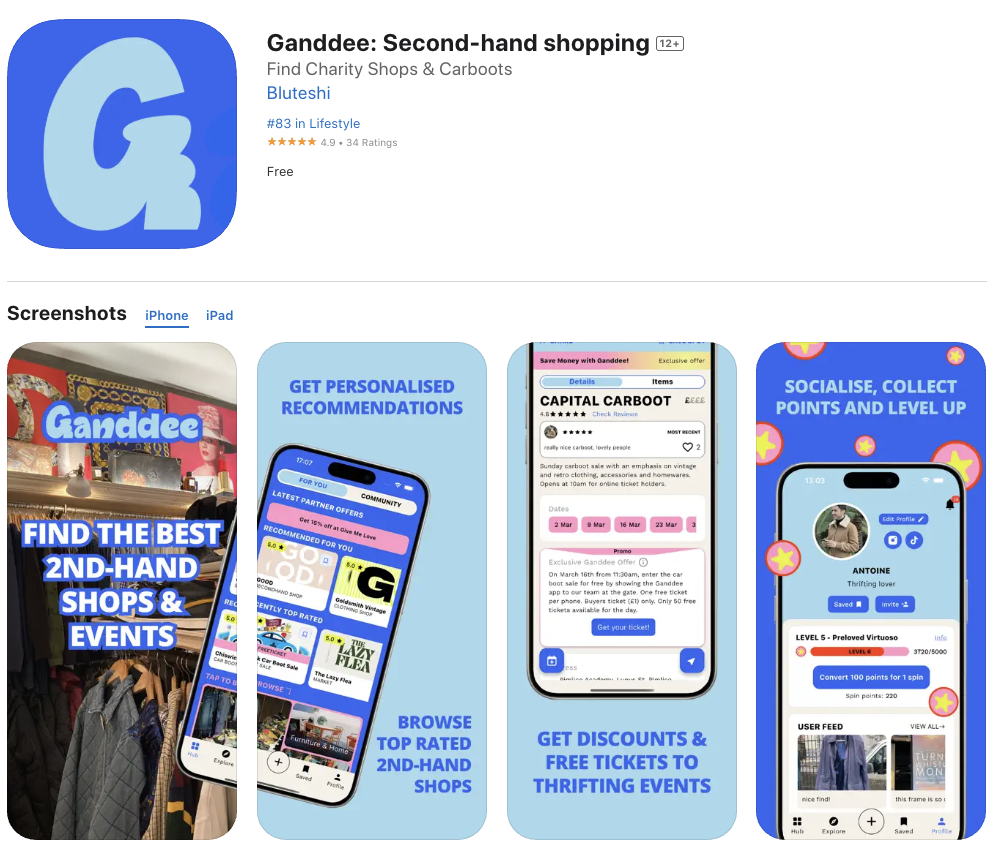 ganddee ios app store