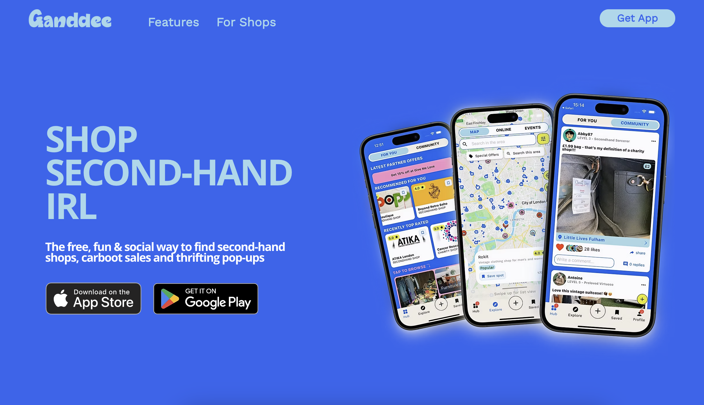 ganddee website