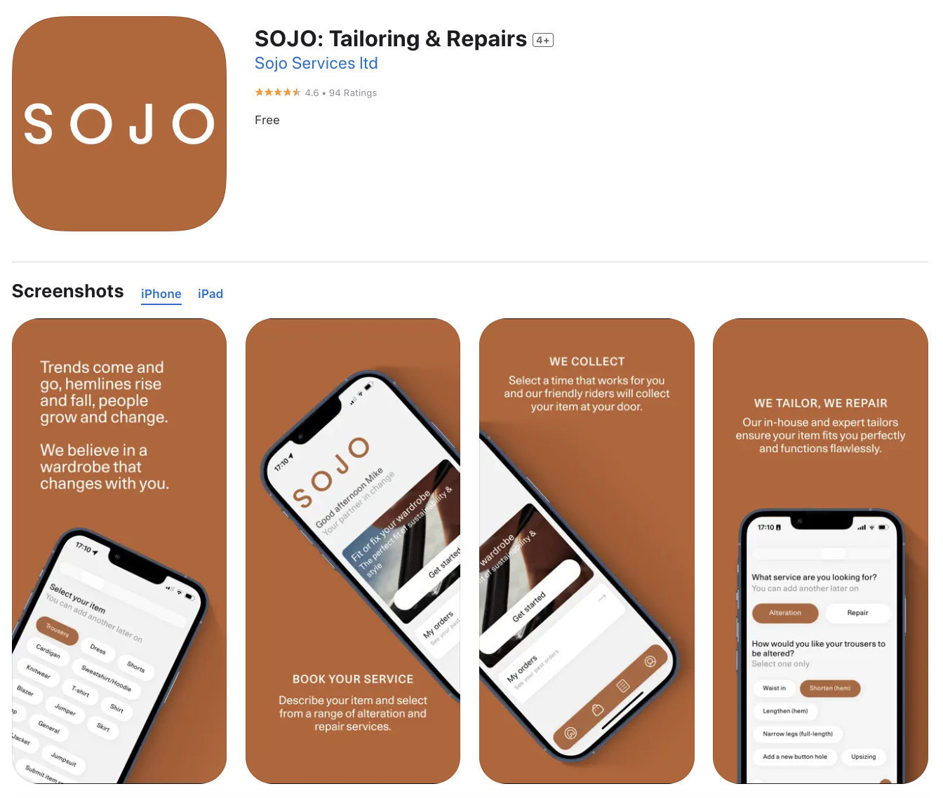 sojo -appstore