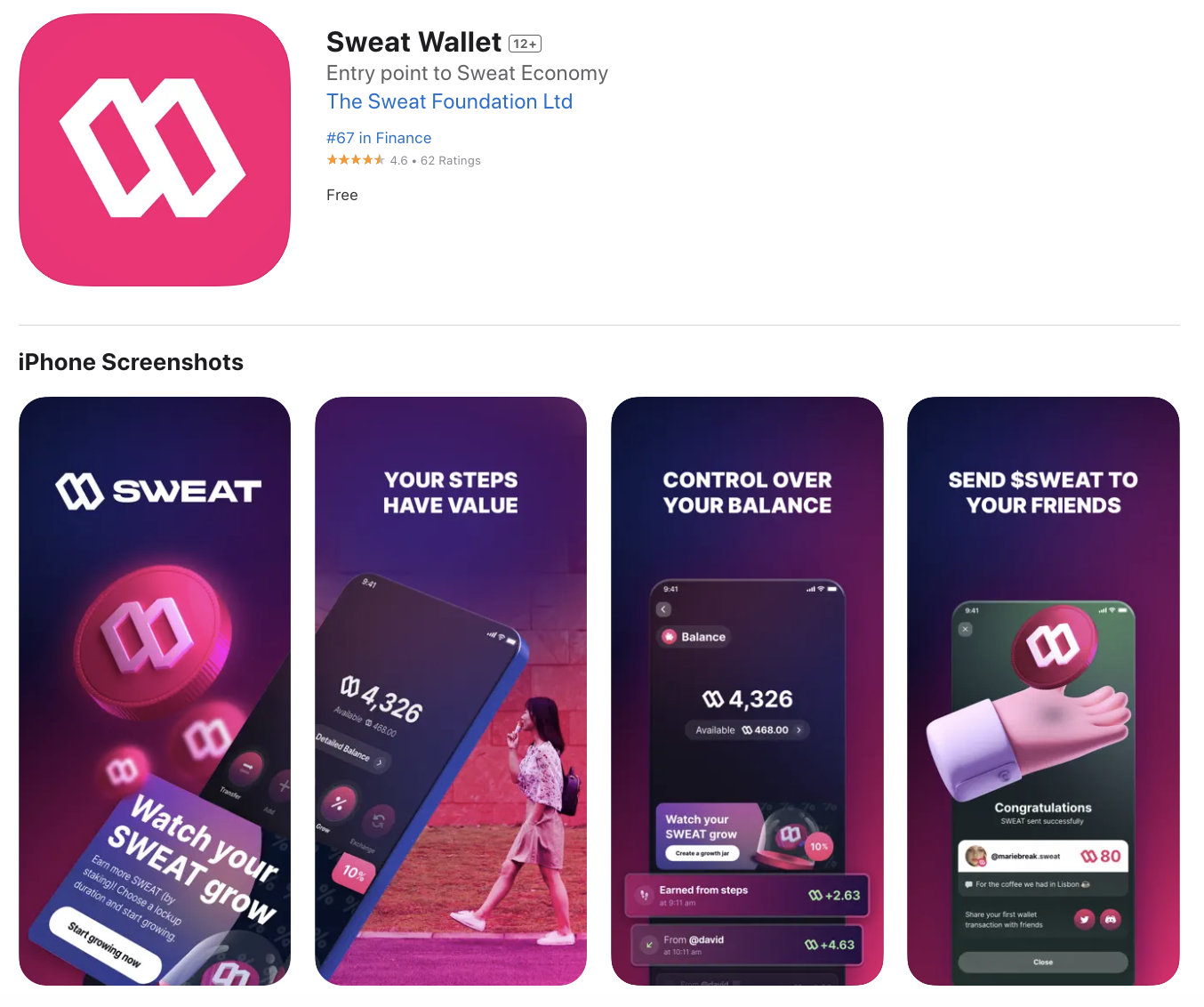 sweatwallet-appstore