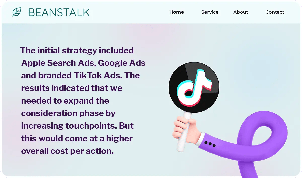 Beanstalk case study | The Solution Beanstalk case study | The Solution