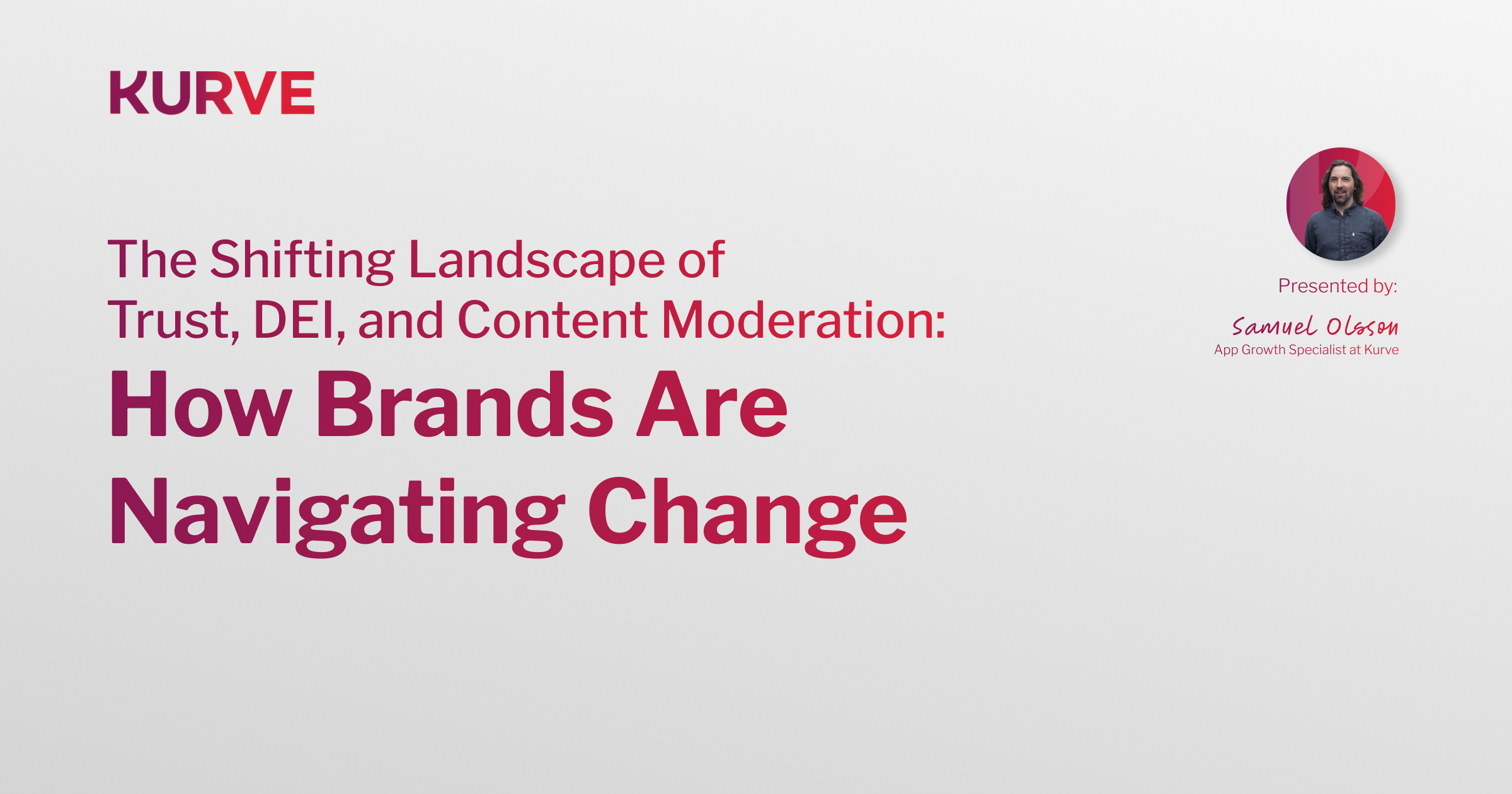 Adapt to shifts in DEI ESG and content moderation