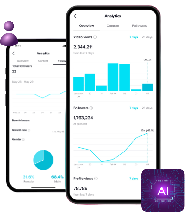 TikTok analytics